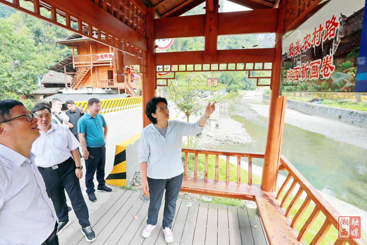 陈华调研“四好农村路”及“锰三角”矿业污染综合整治工作